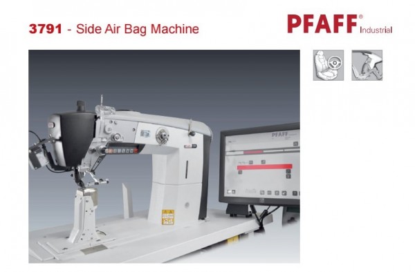 Máy 1 kim trụ chân vịt bánh xe PFAFF 3791